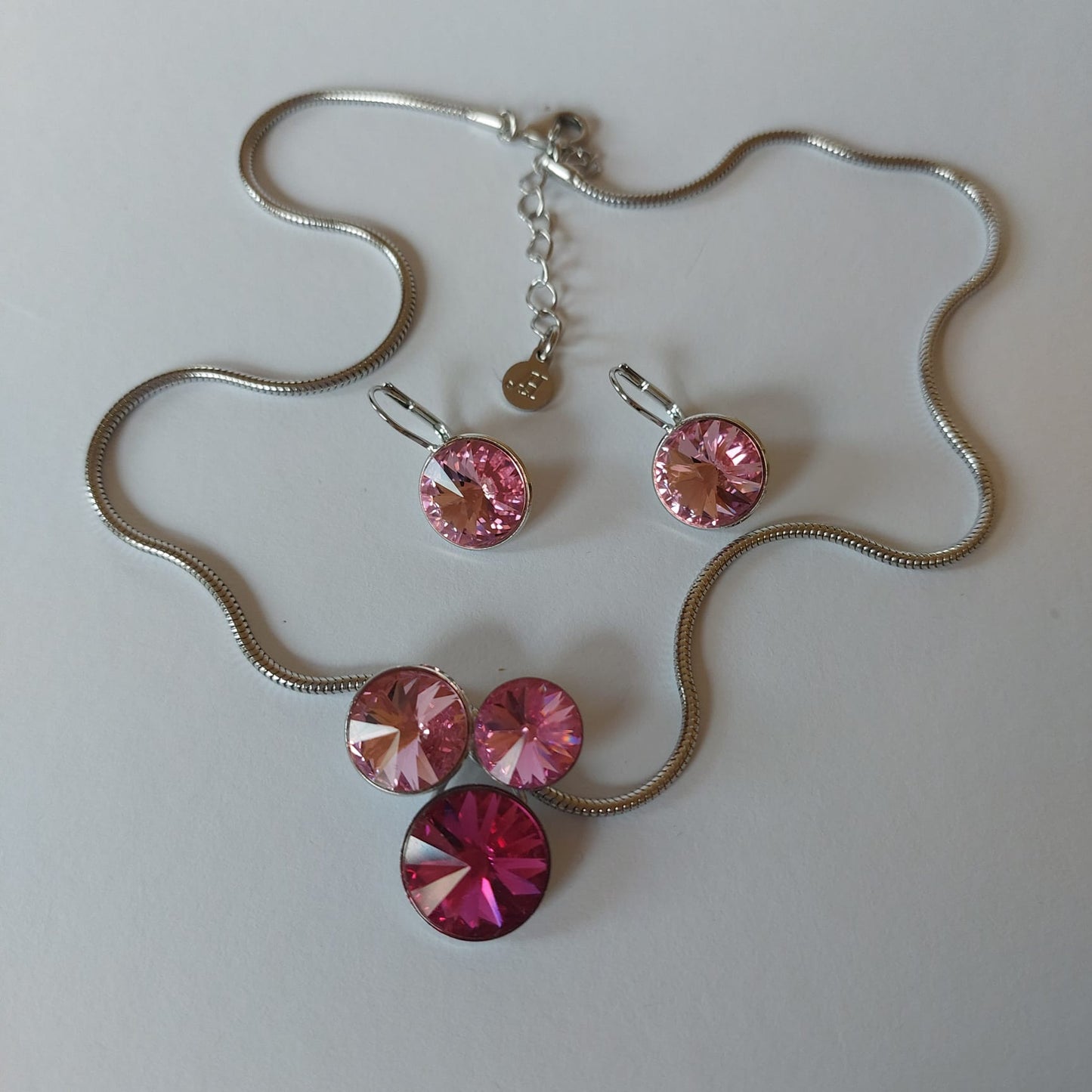 6929 Vintage Jewelry Set made with Swarovski Kristallen