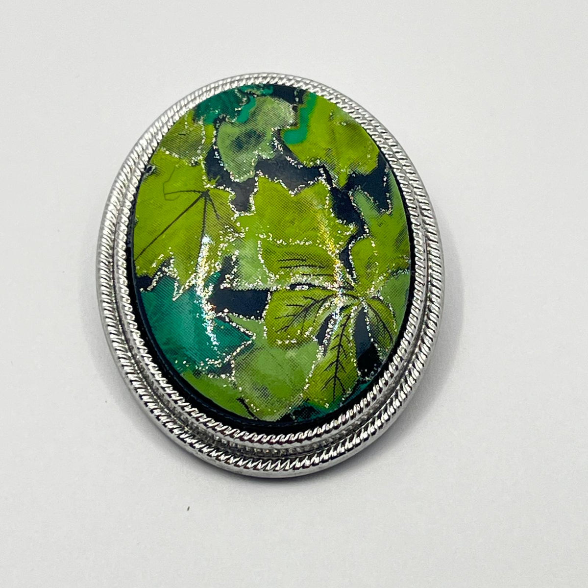 8826 Vintage Cabochon Brosche 47mm