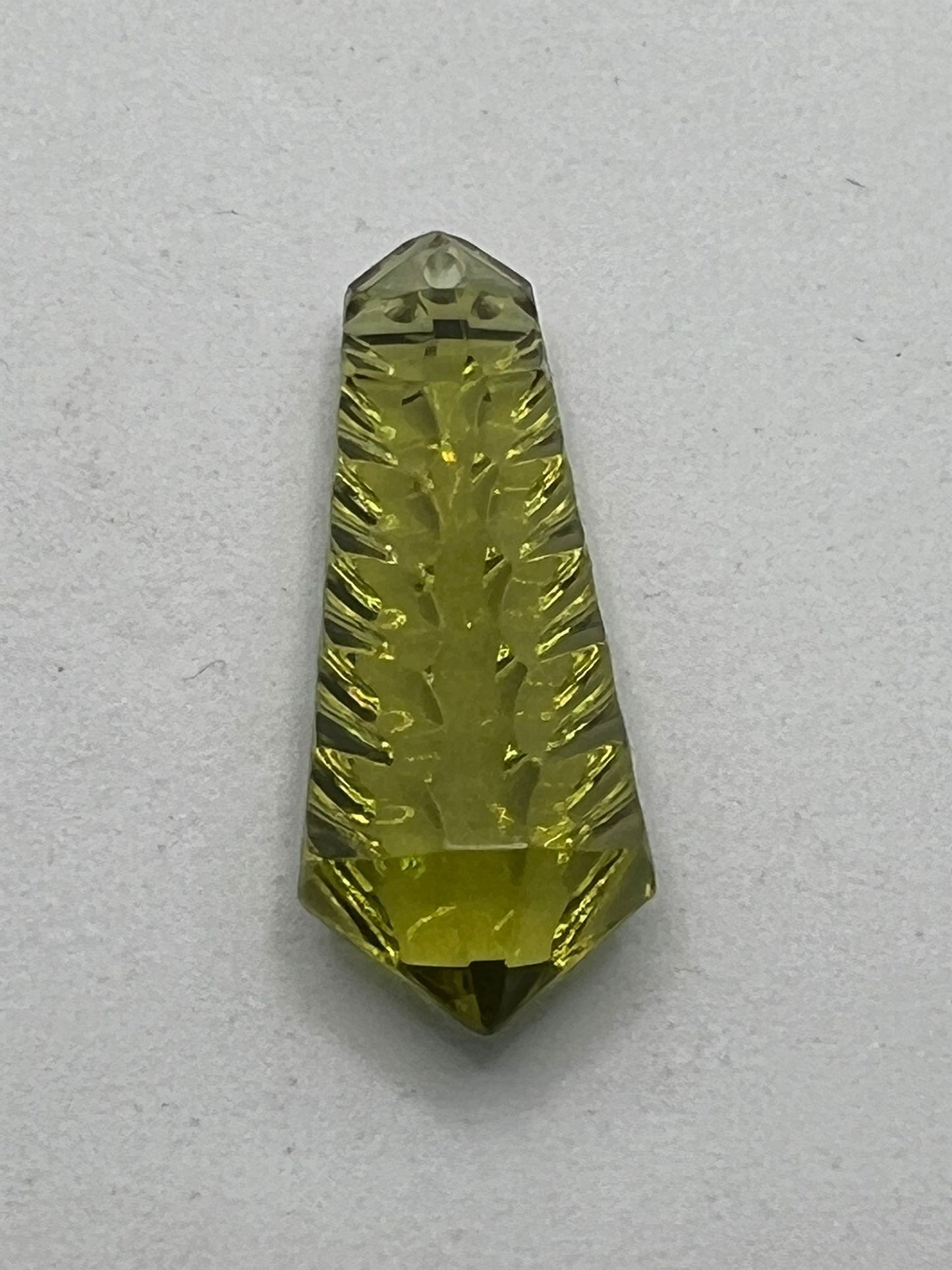59247 Vintage Kunststoff Perle 32mm