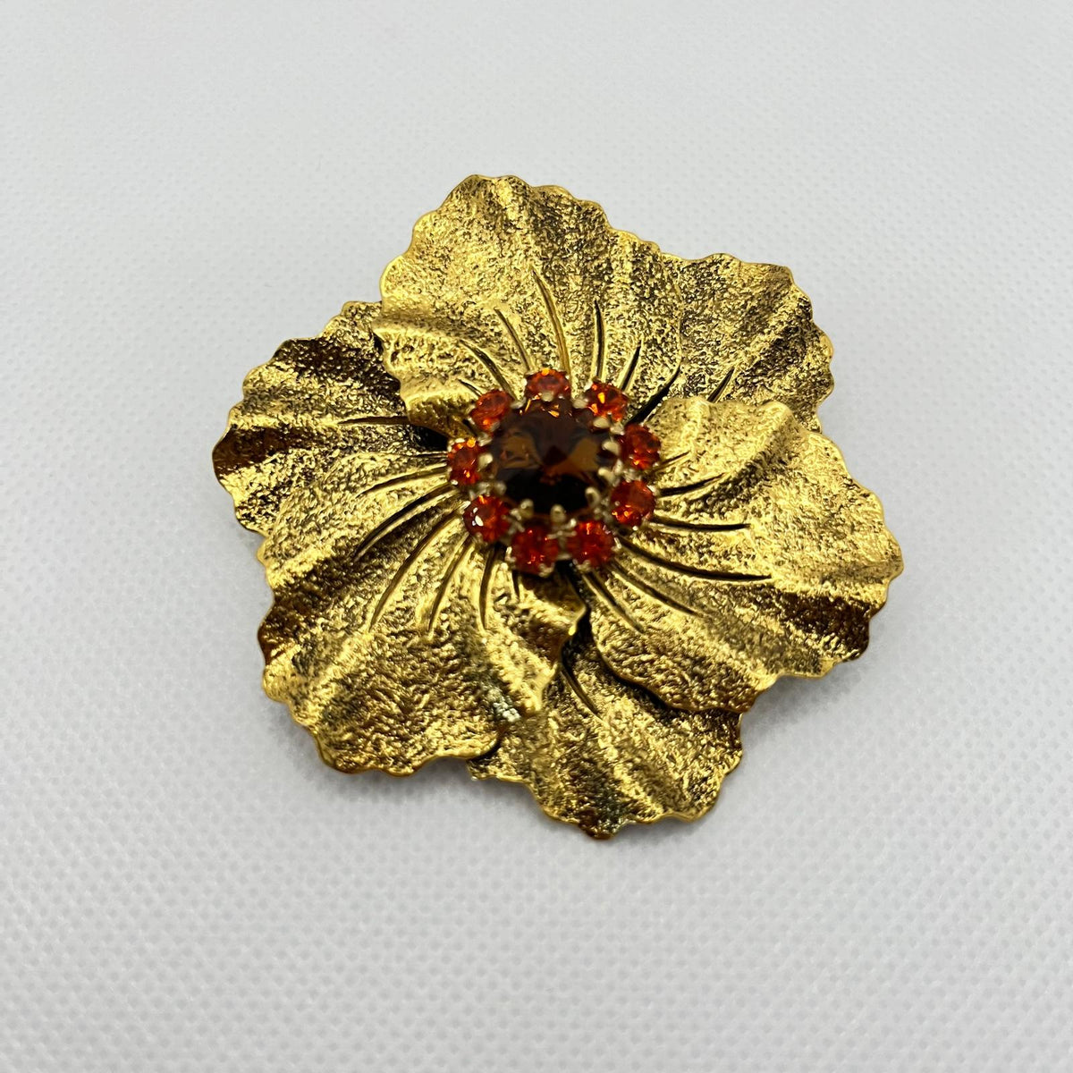 8788 Vintage Swarovski Kristallen Brosche 60mm