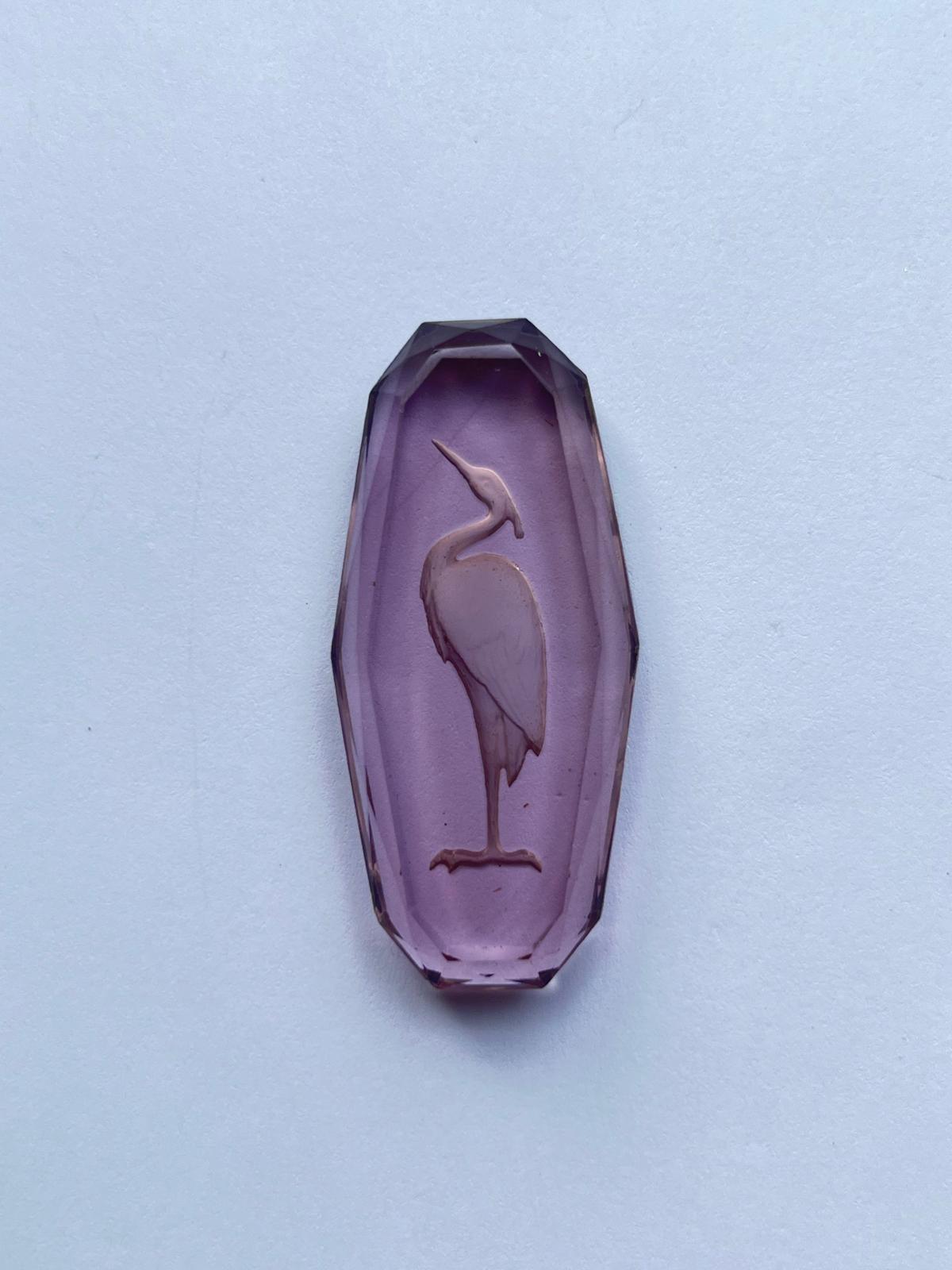 1004 Vintage Geprägter Cabochon 44mm