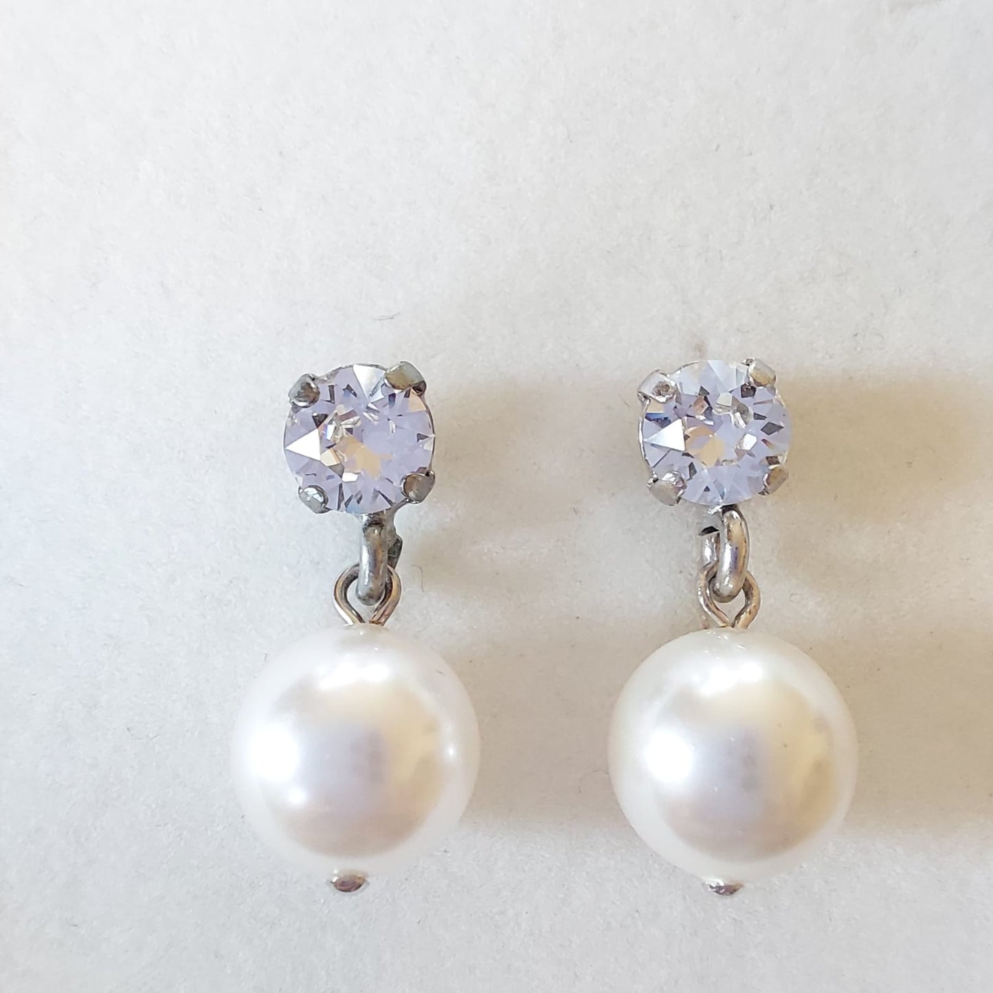 3795 Vintage Earring mit Swarovski Crystals