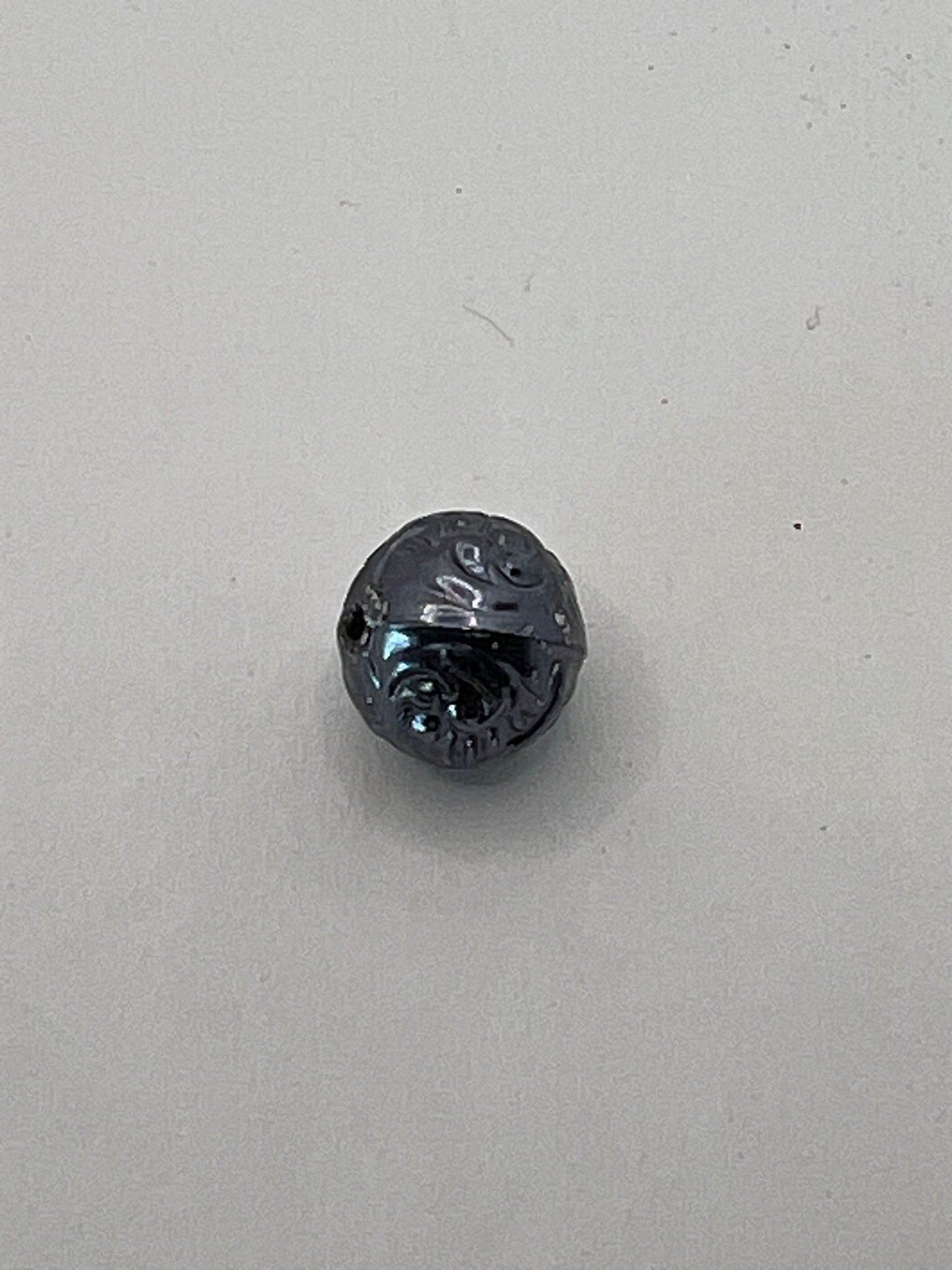 59503 Vintage Plated Perle 9mm