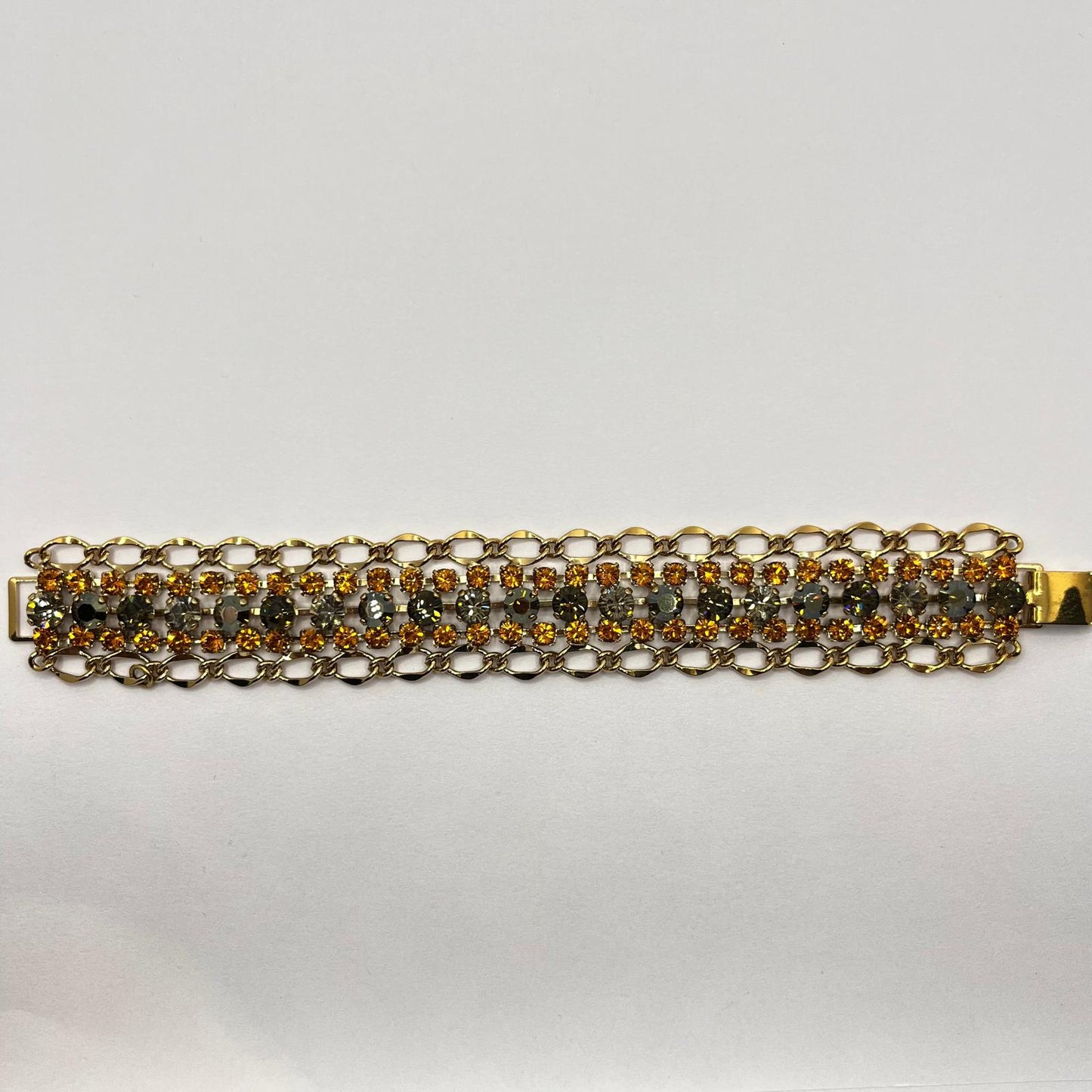 7013 Vintage Swarovski Kristallen Armband 18cm