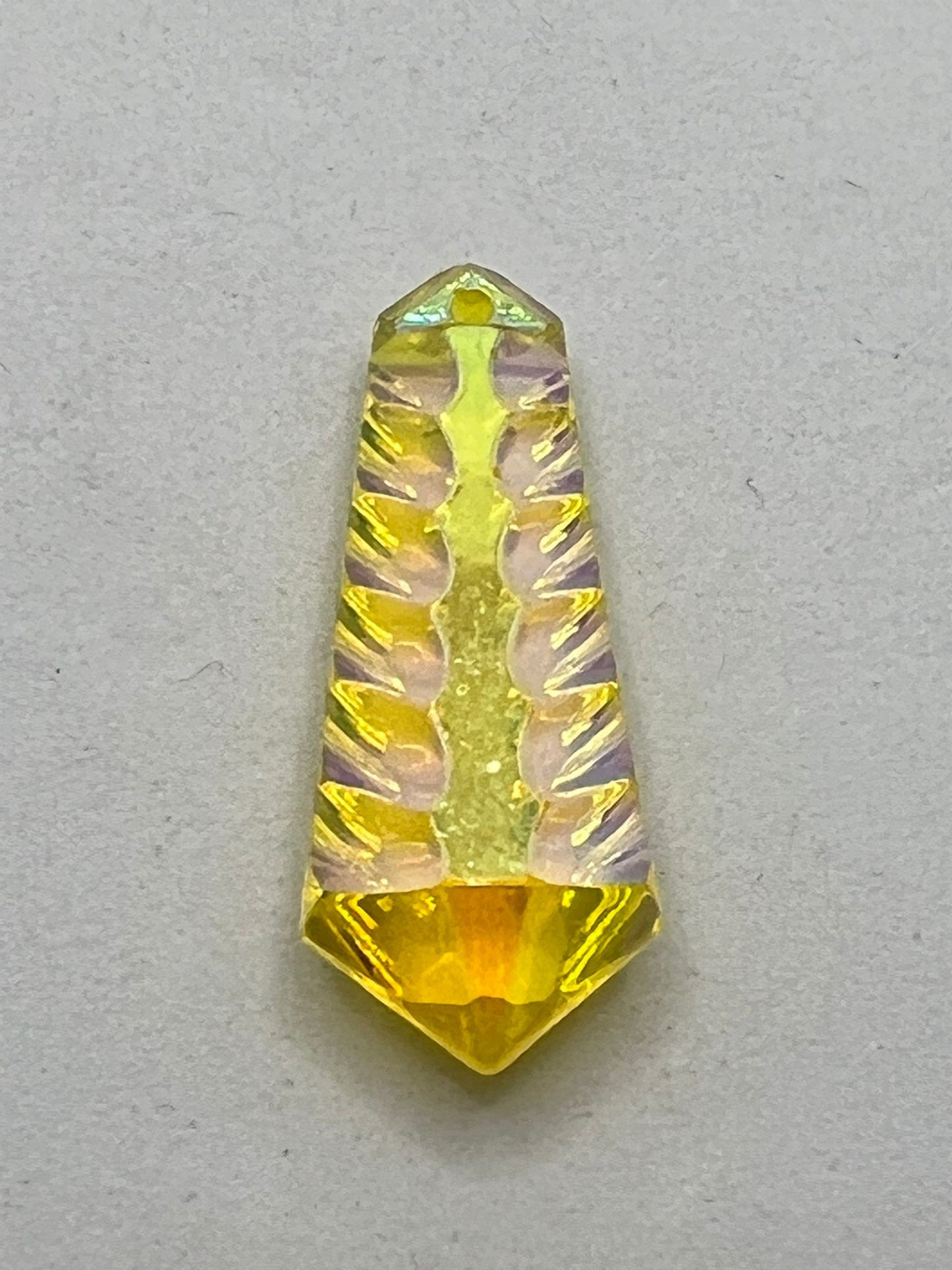59244 Vintage Kunststoff Perle 32mm