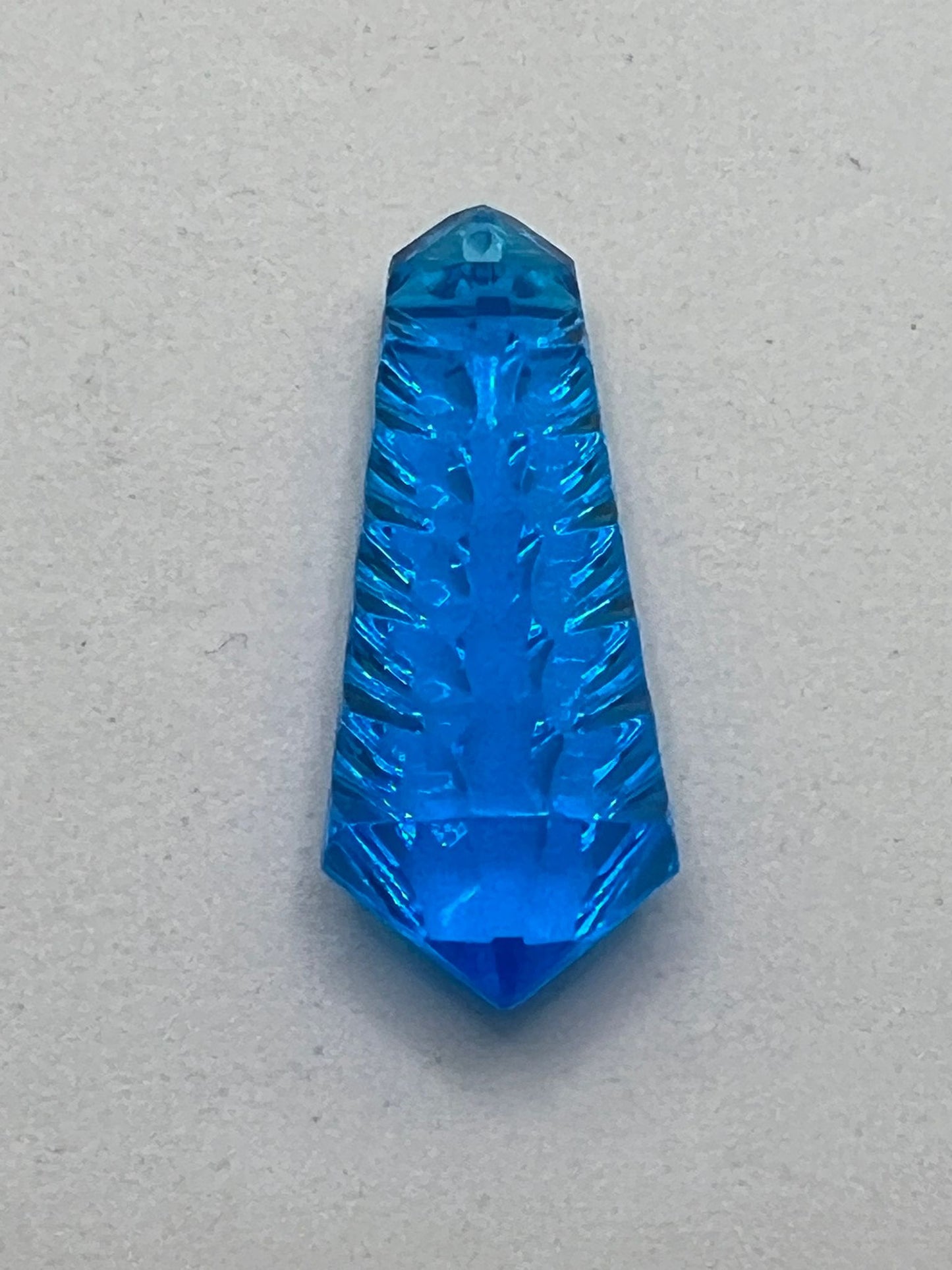 59262 Vintage Kunststoff Perle 32mm