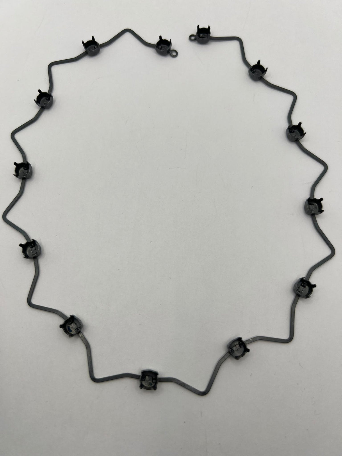 6483 Vintage leerer Kette zum Befüllen mit Swarovski Kristallen 41cm