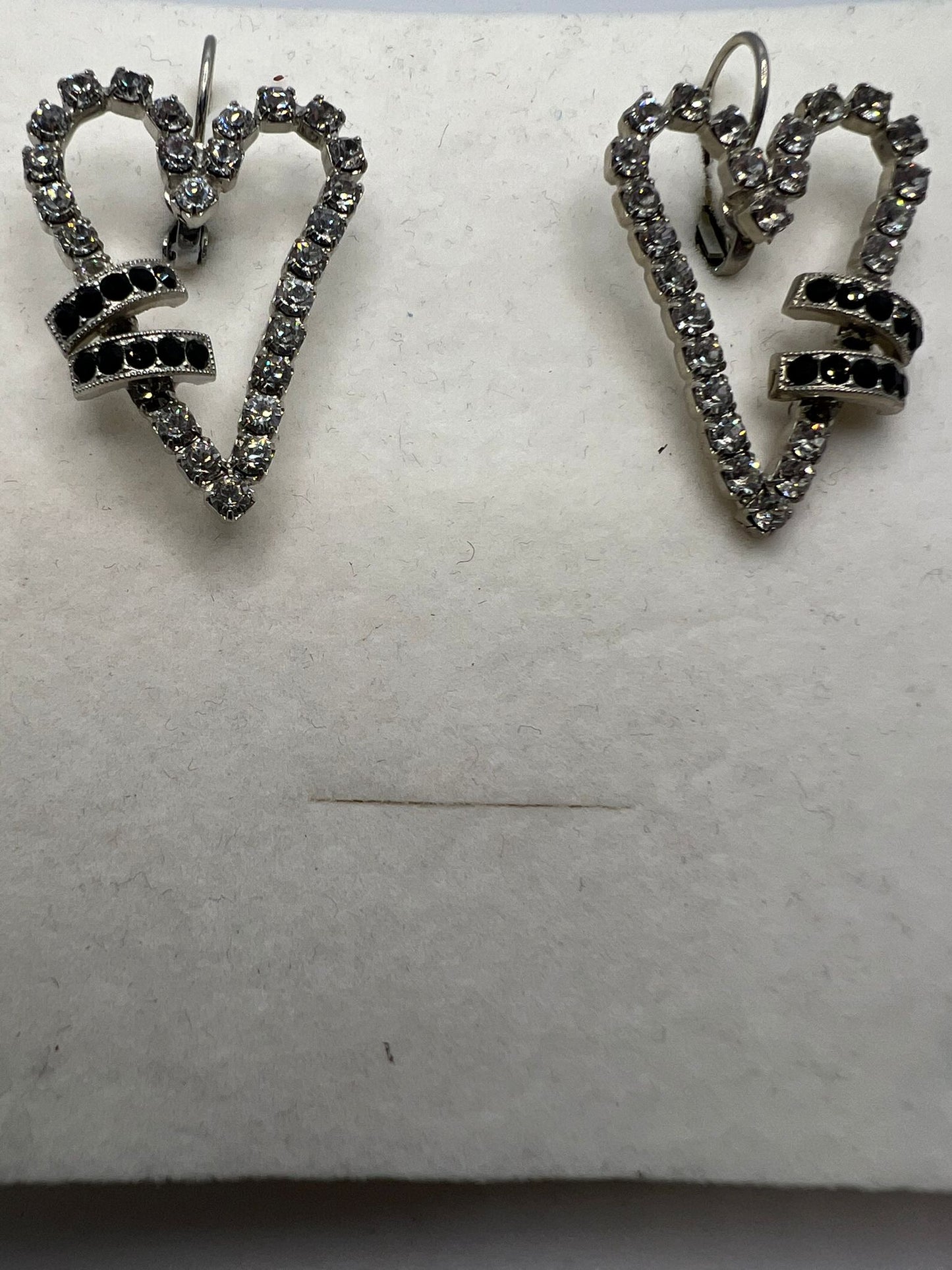 30567 Vintage Swarovski Kristallen Ohrringe 29mm