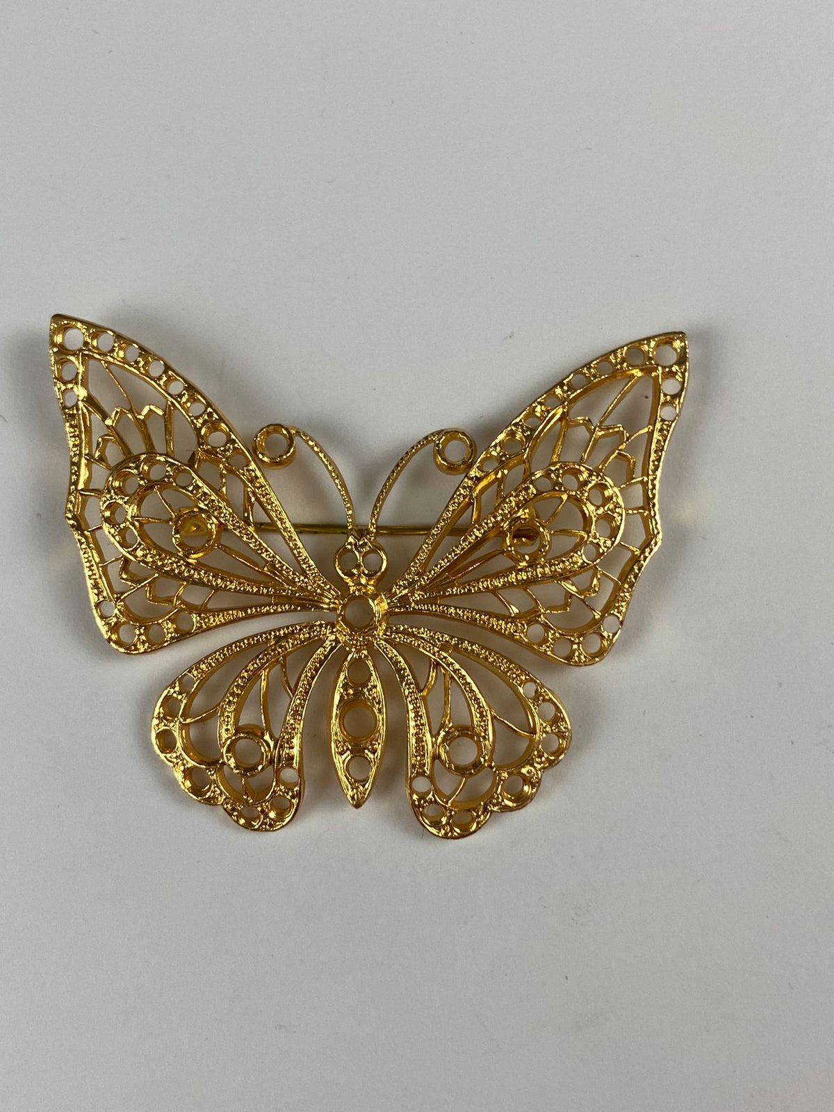 8310 Vintage Schmetterling Brosche 57,5x45,5mm