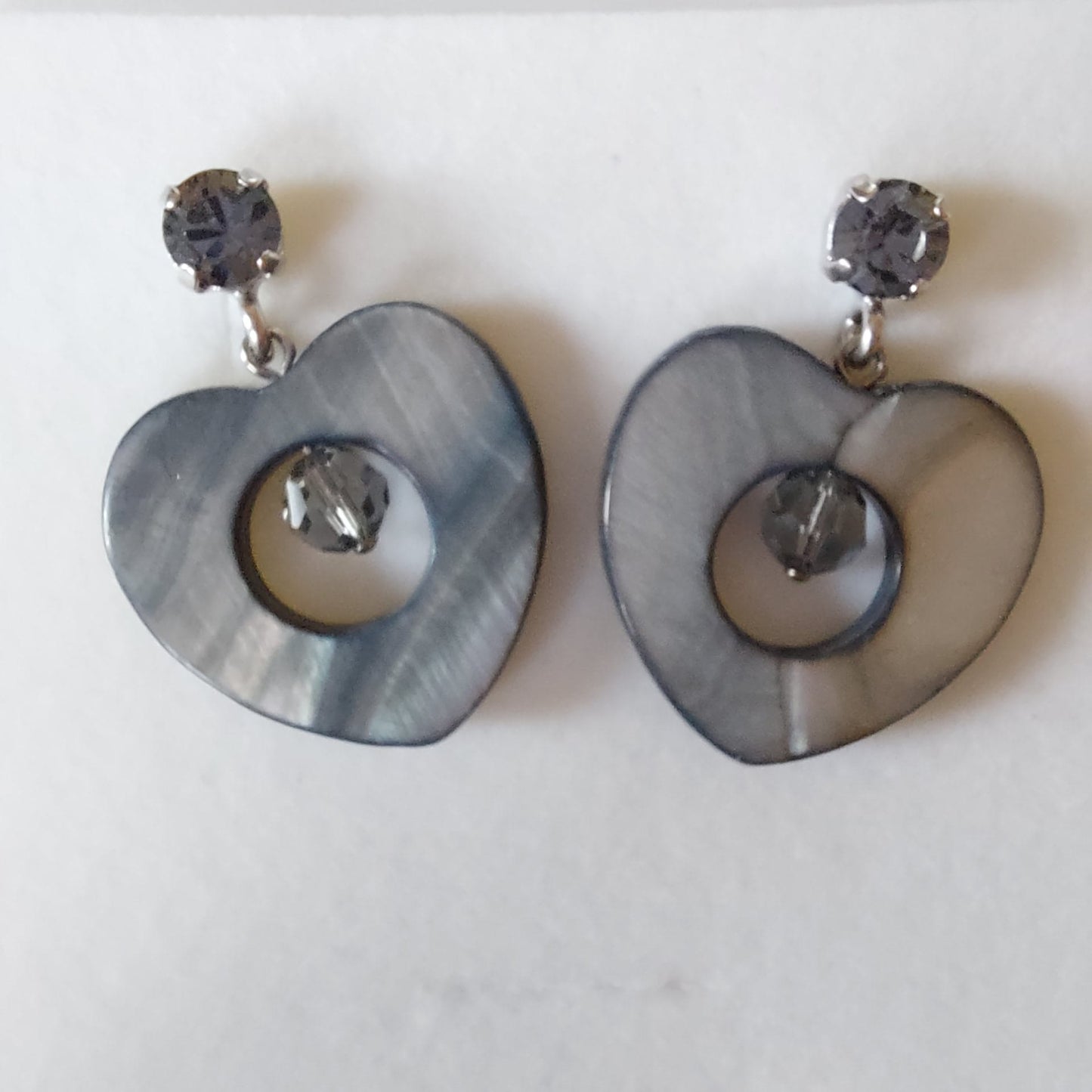 3841 Vintage Earring mit Swarovski Crystals
