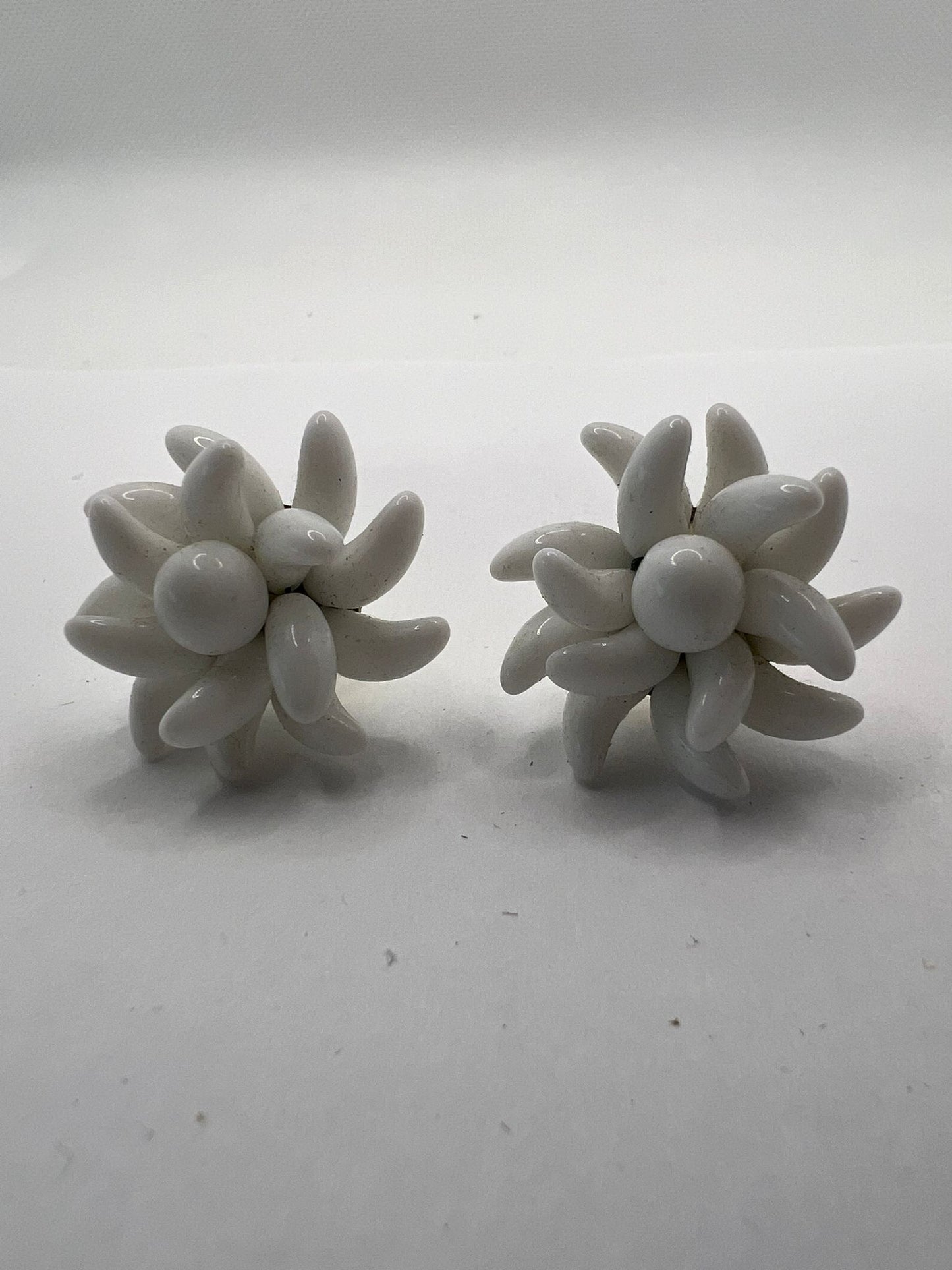 30525 Vintage Perlen Ohrringe 25mm