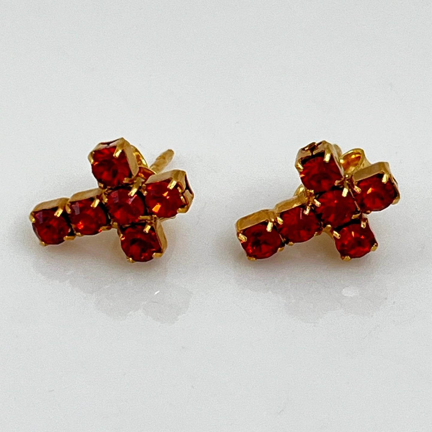30382 Vintage Swarovski Kristallen Ohrstecker 13mm