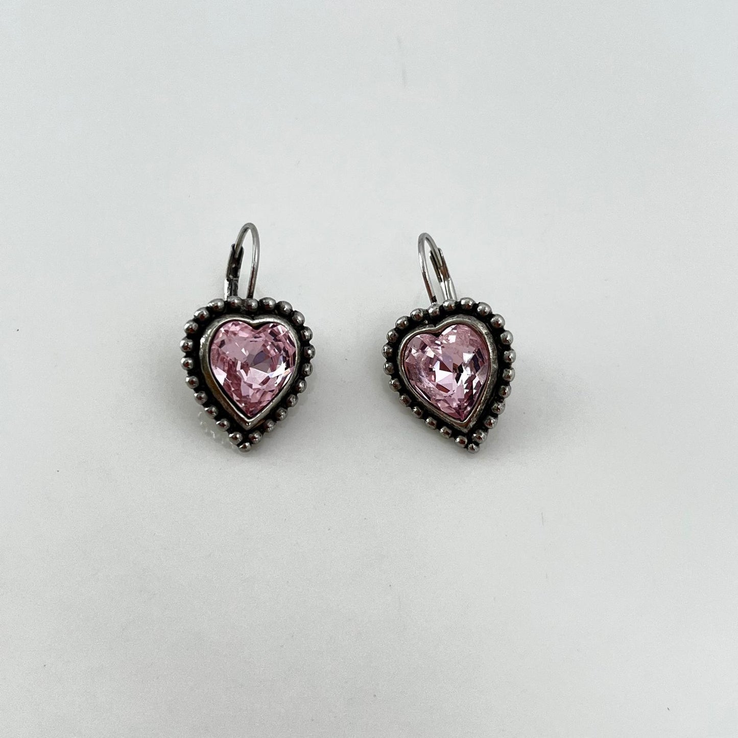 30319 Vintage Swarovski Kristallen Ohrringe 17mm