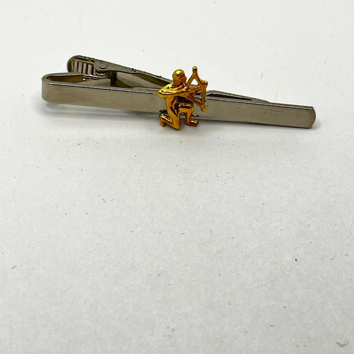5888 Vintage Kravattenklammer Sternzeichen Schütze 60mm