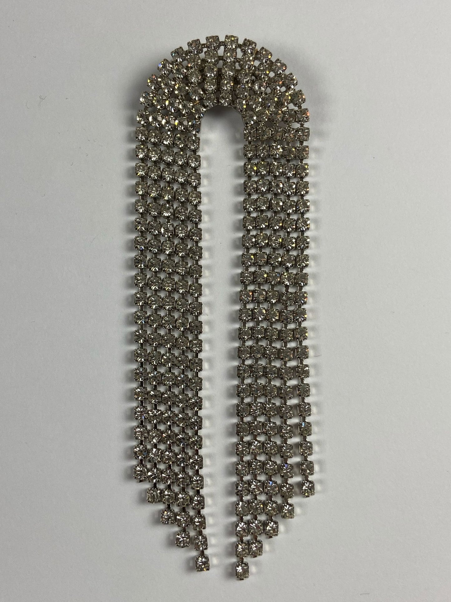8660 Vintage Swarovski Kristallen Brosche 129mm