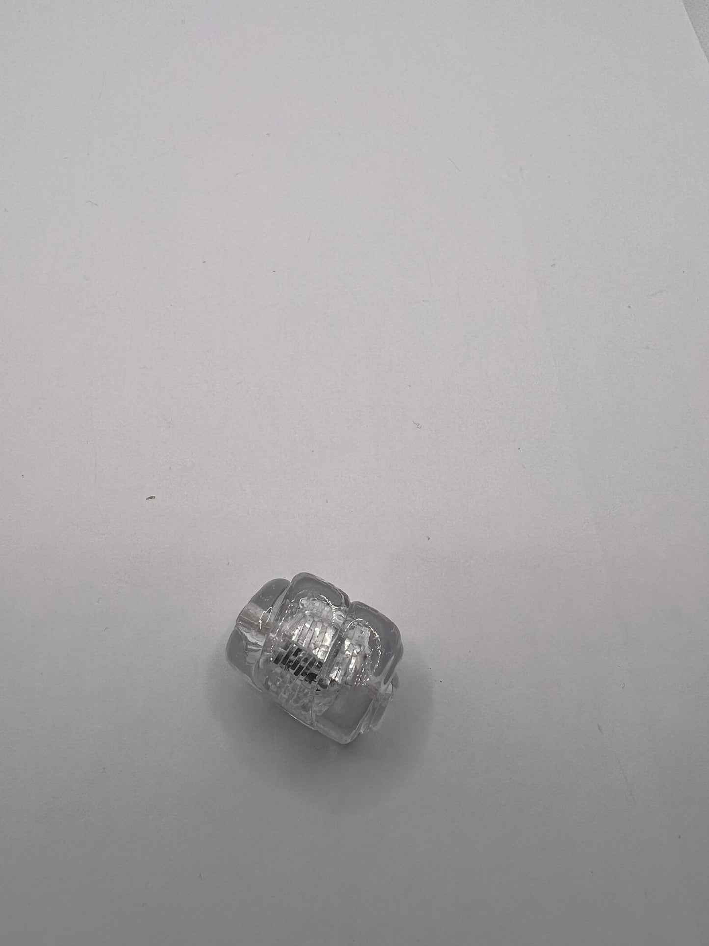 5954 Vintage Kunststoff Perle 27mm
