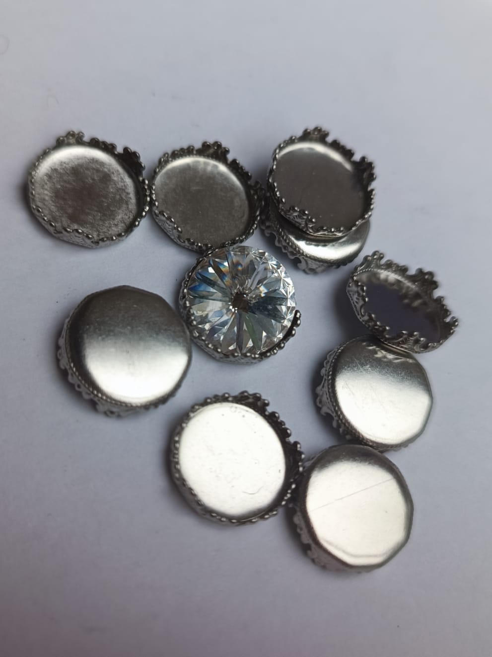 Einleger Krone Edelstahl 12mm