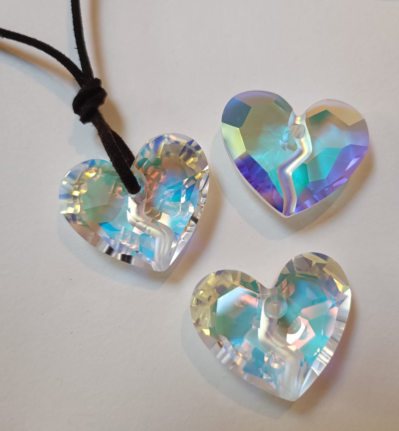 Swarovski® x Manish Arora: Anhänger Forever 1 Heart Aurore Boreale 36mm