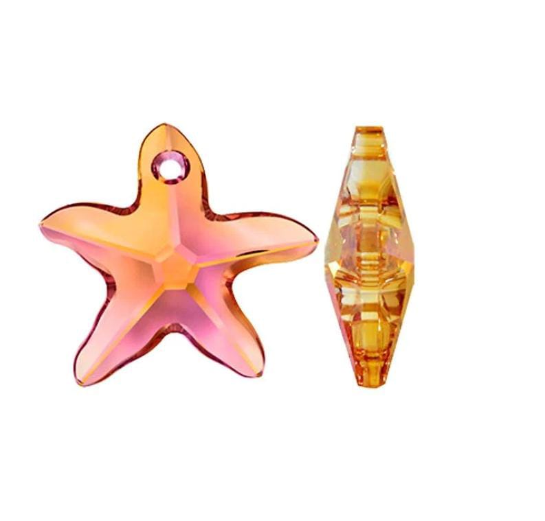Swarovski® Anhänger Starfish Astral Pink 20mm