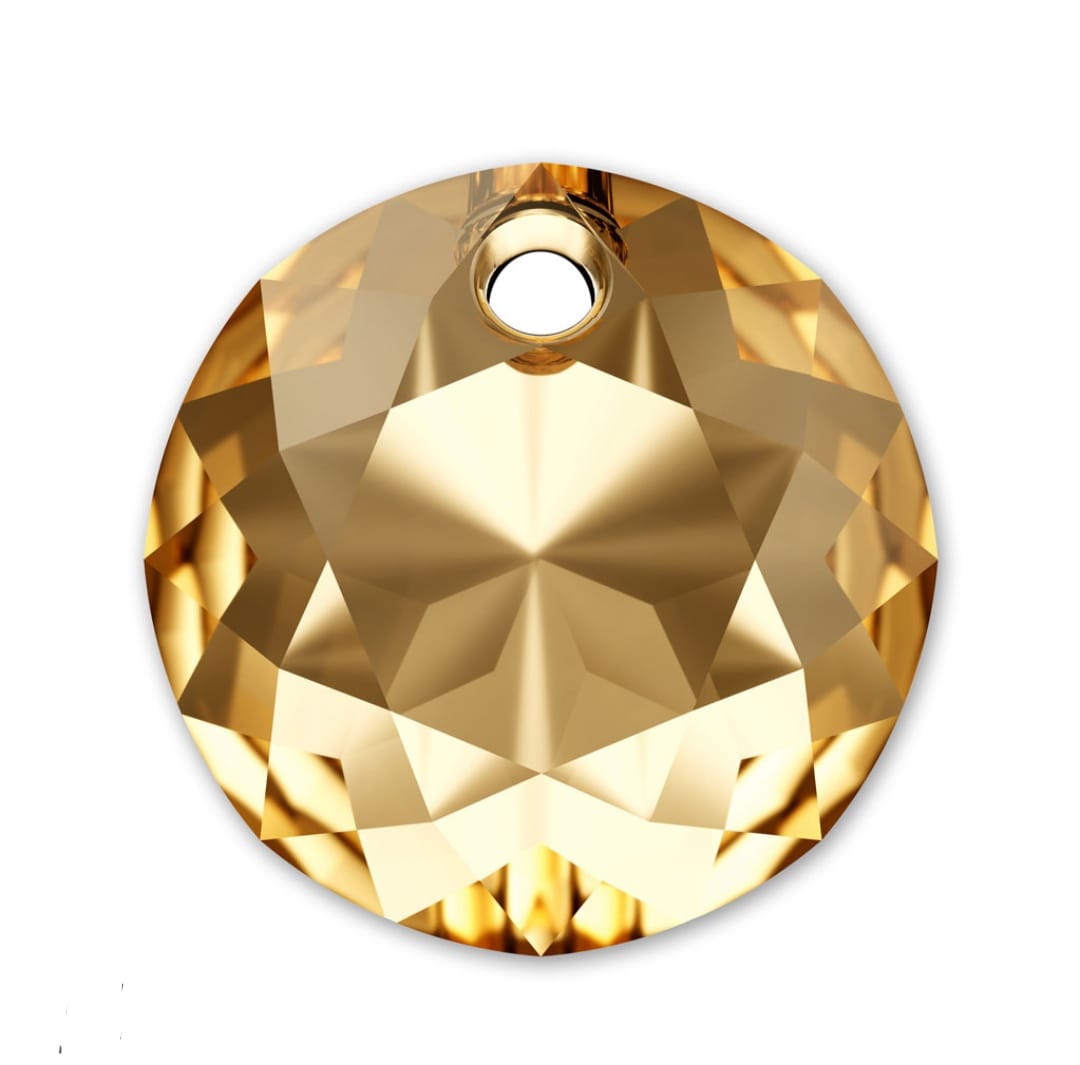 Swarovski® Anhänger Classic Cut Golden Shadow 14mm