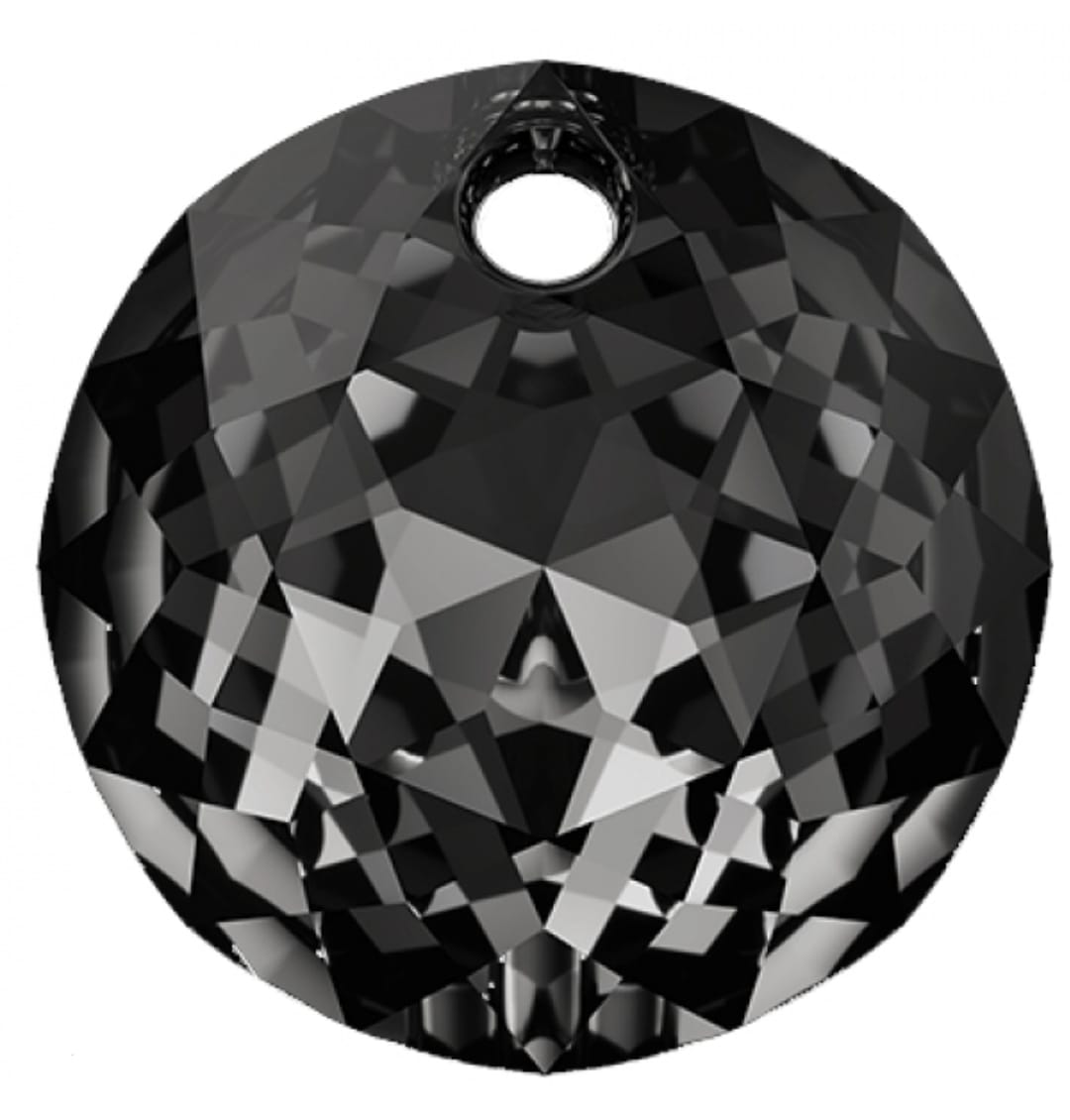 Swarovski® Anhänger Classic Cut Silver Night 14mm