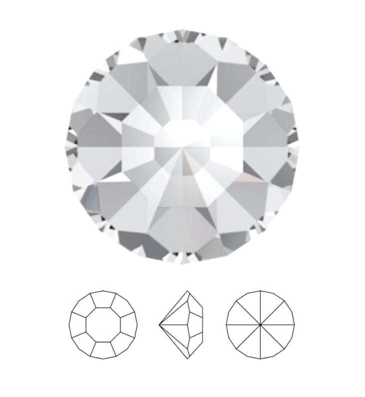 Swarovski® Chaton Crystal PP25