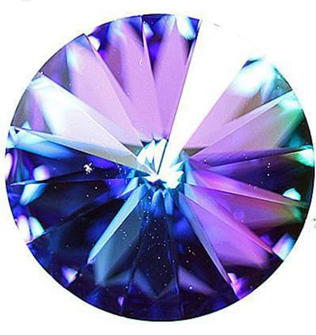Swarovski® Rivoli Heliotrope 8mm