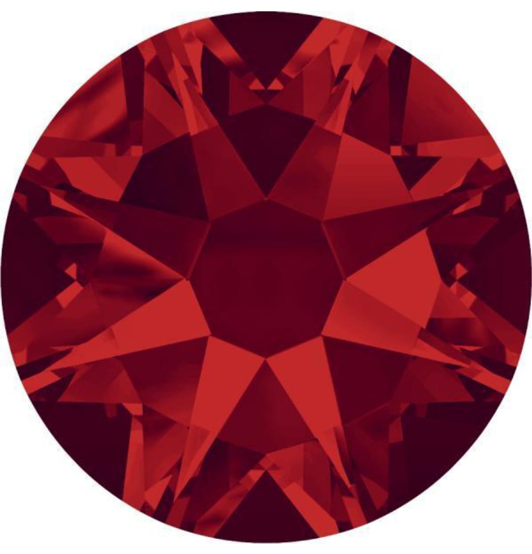 Swarovski® Chaton Siam Unfoiled PP24