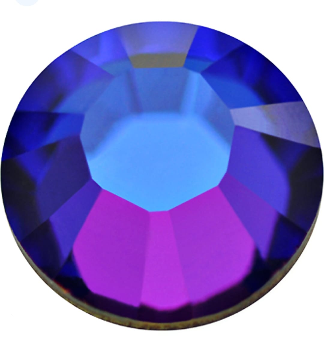 Swarovski® Flatback Hotfix Meridian Blue SS10