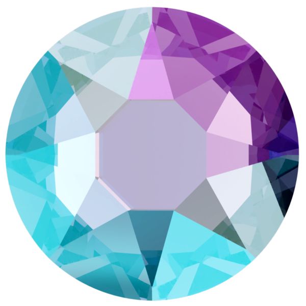 Swarovski® Flatback Hotfix Tanzanite Shimmer SS20