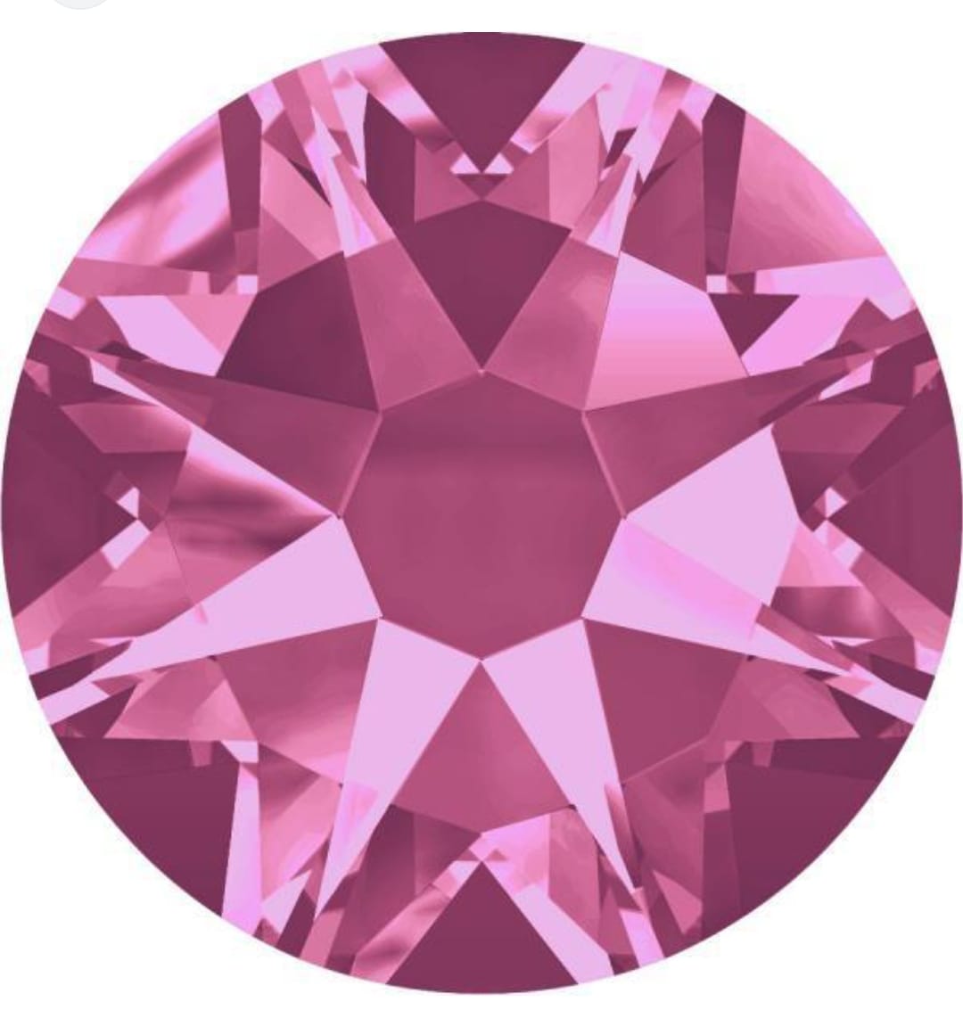 Swarovski® Chaton Rose Unfoiled PP24