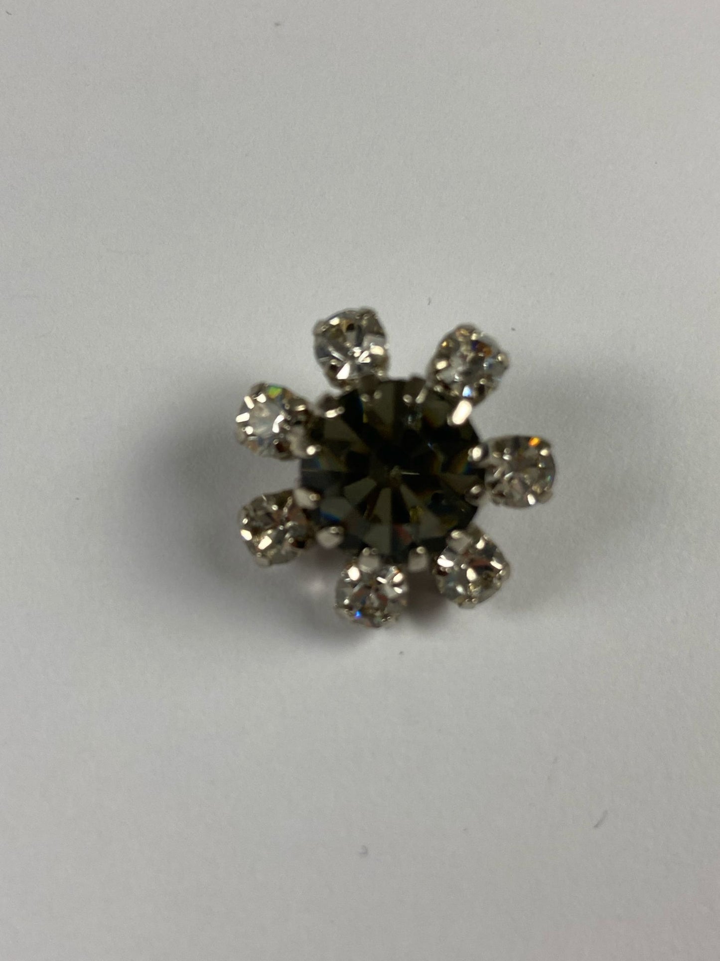 8708 Vintage Swarovski Kristallen Brosche 22mm