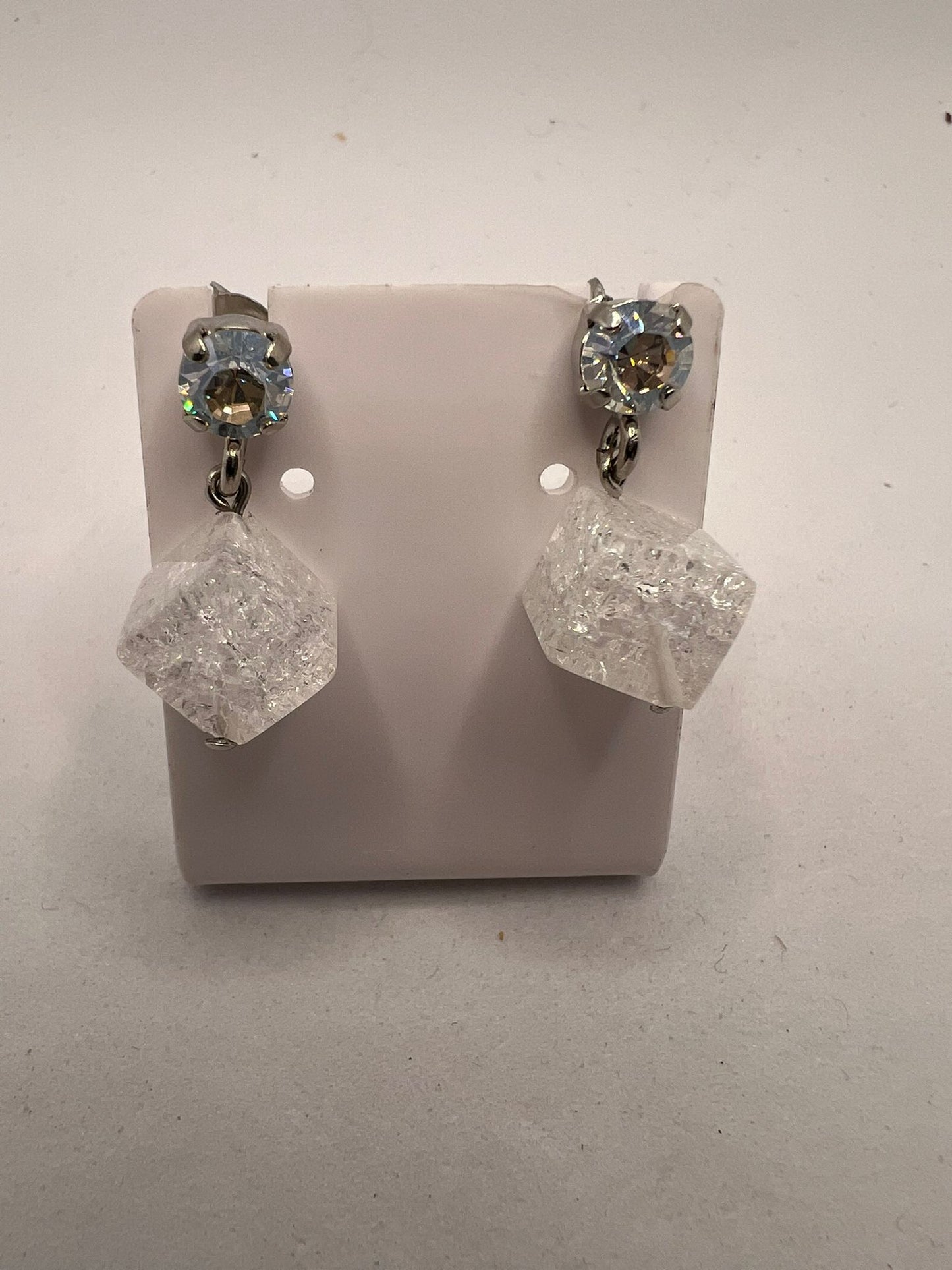 30606 Vintage Swarovski Kristallen Ohrhanger 9mm