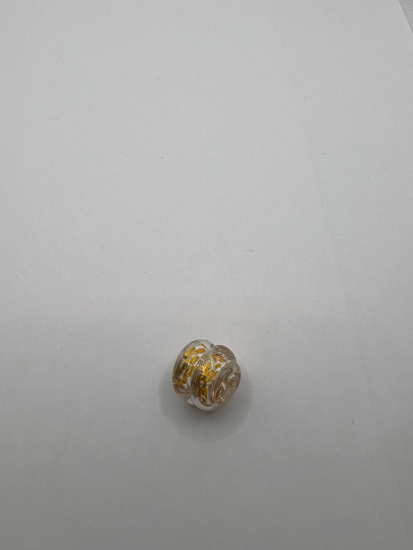 5926 Vintage Kunststoff Perle 19mm
