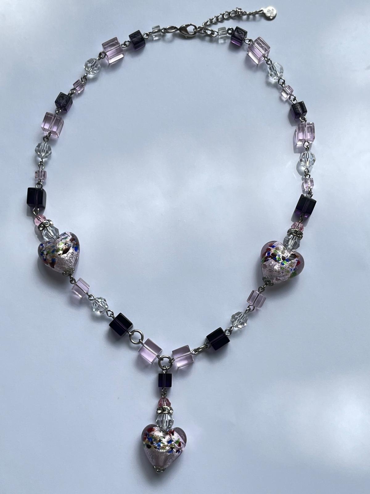 6142 Vintage Swarovski Kristallen Halsketten 44cm