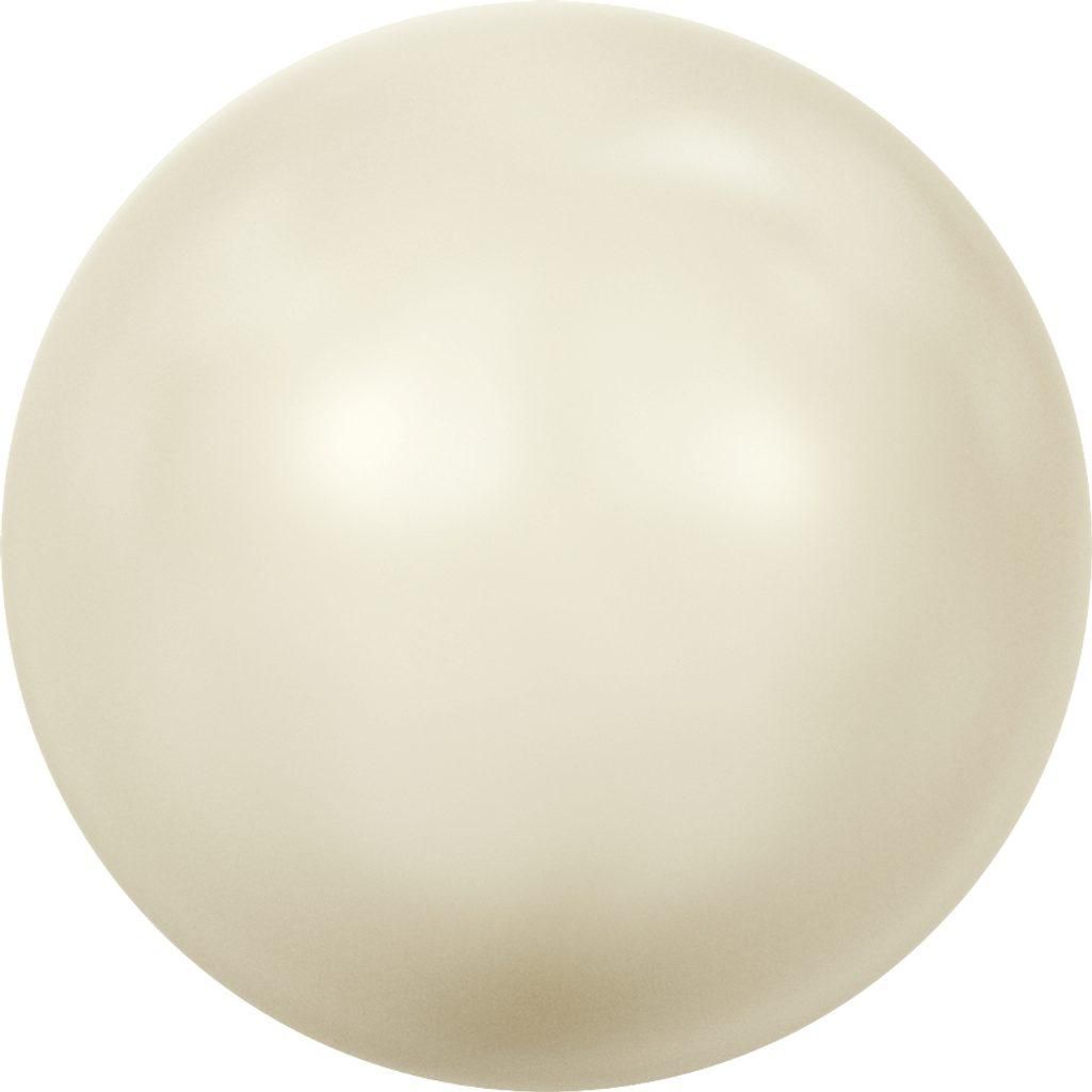 Swarovski® Pearl Half-Drilled Cream Pearl 12mm