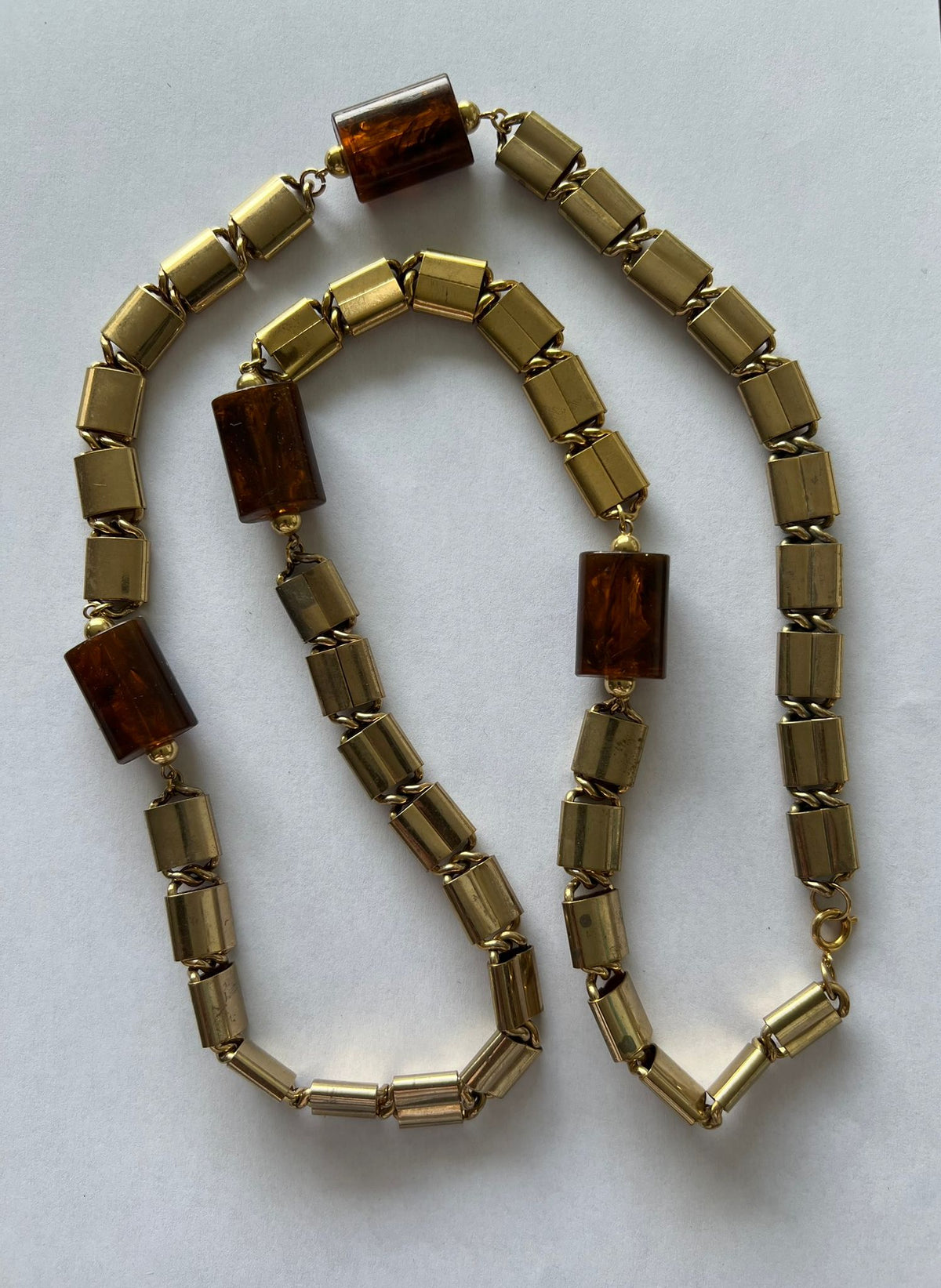 6211 Vintage Swarovski Kristallen Halskette 94cm