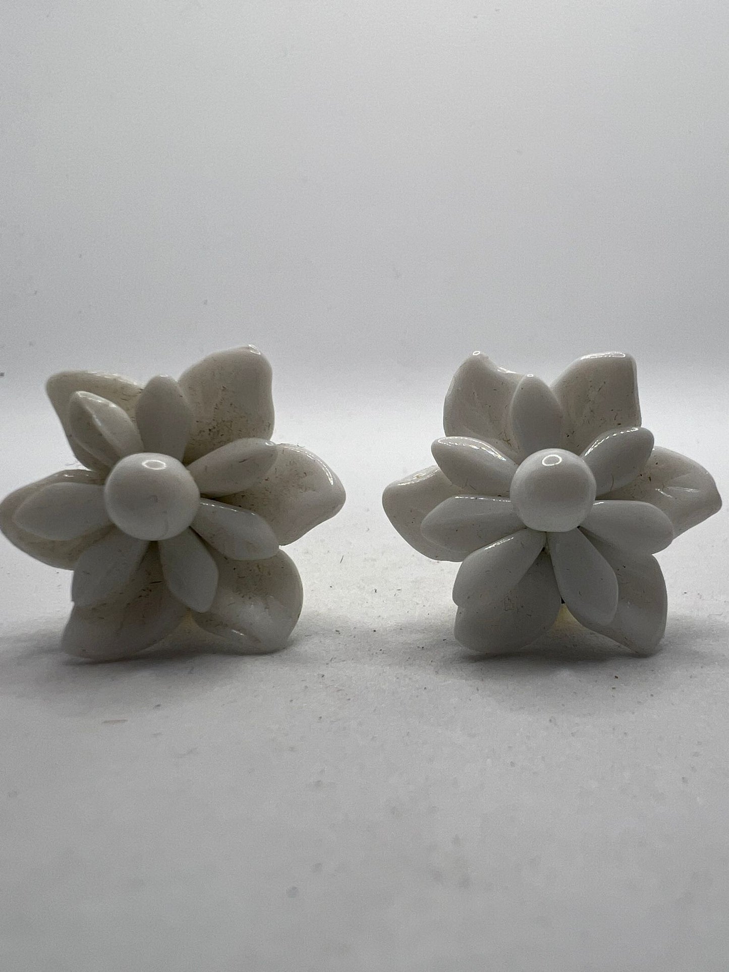 30514 Vintage Perlen Ohrclip 26mm