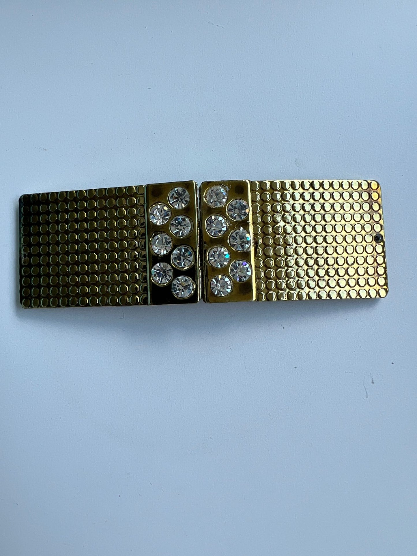 2321 Vintage Swarovski Kristallen Gürtelschnalle 108mm