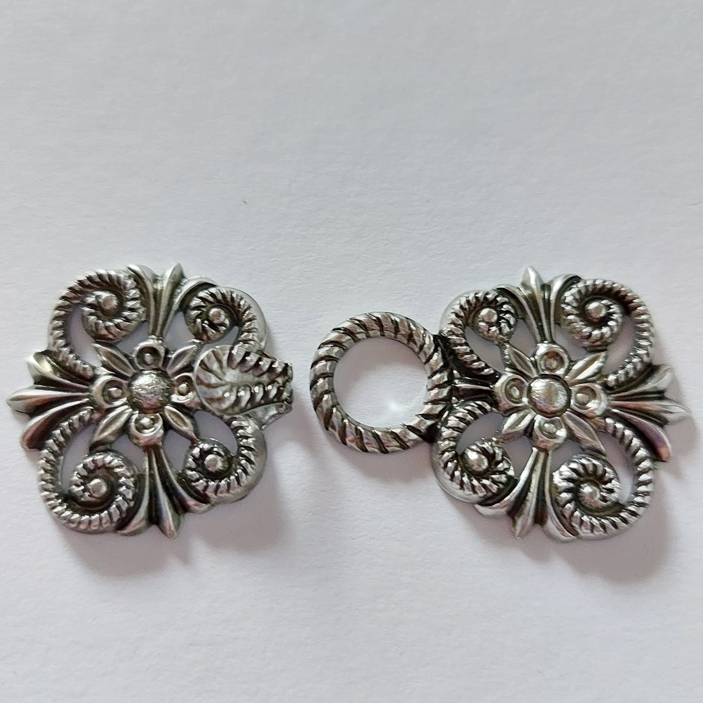 Miederhaken mit Öse 60×25mm