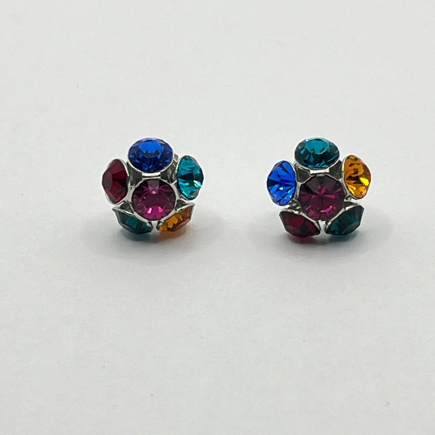 30679 Vintage Swarovski Kristallen Ohrhanger 9mm