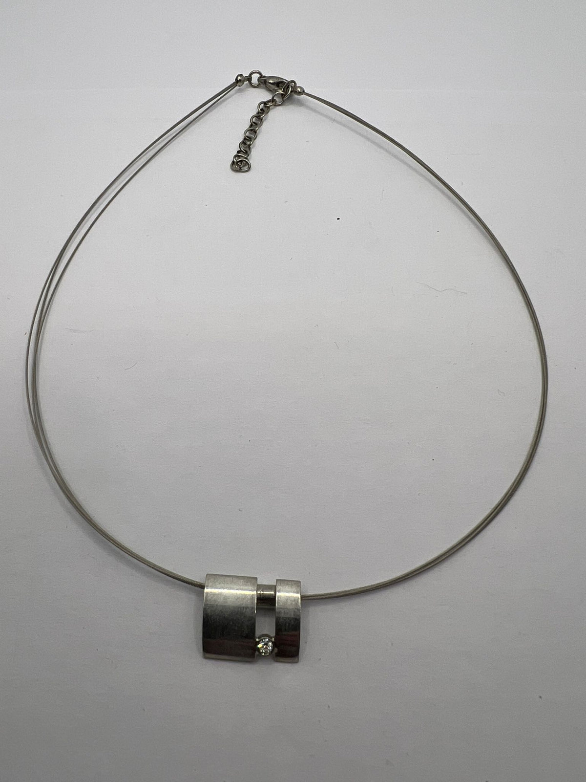 6456 Vintage Swarovski Kristallen Halskette 39cm