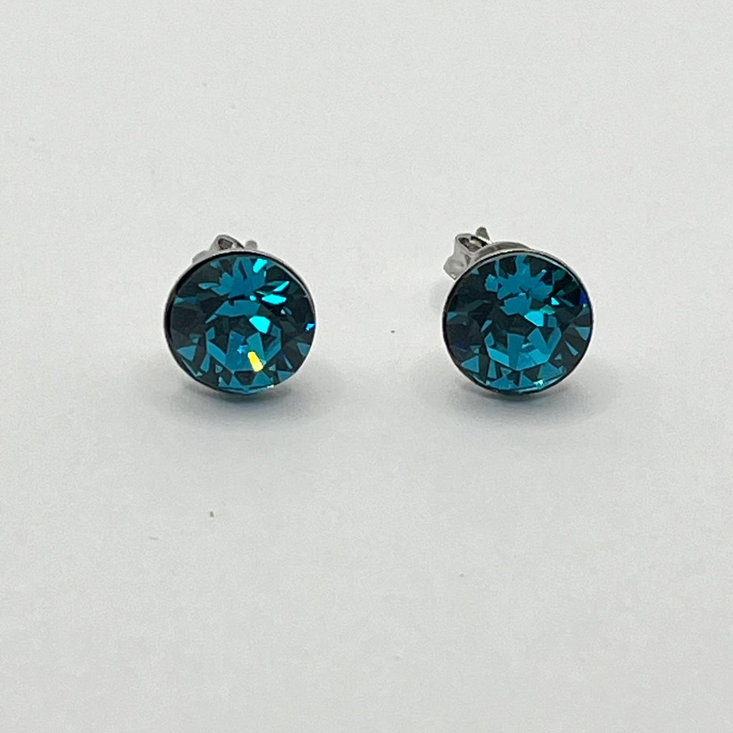30689 Vintage Swarovski Kristallen Ohrhanger 8mm
