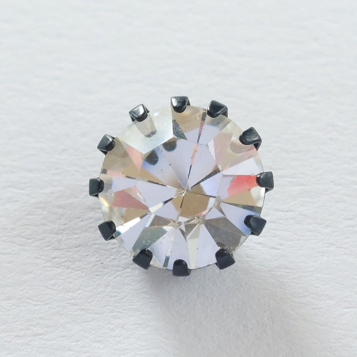 4193 Knopfe mit Swarovski Kristallen 11mm