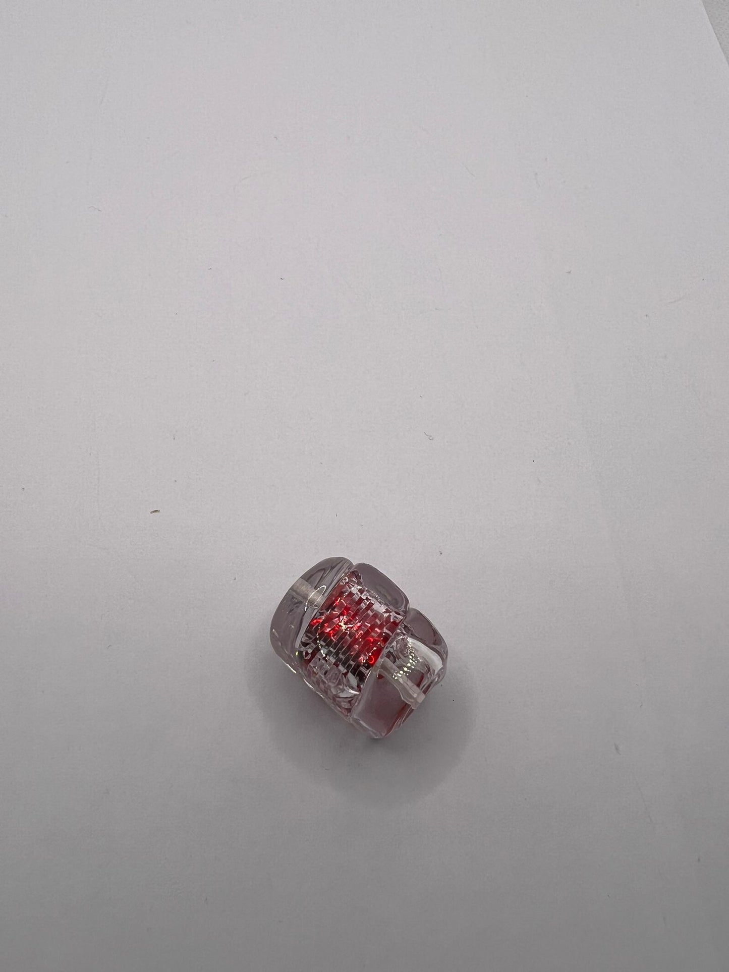 5955 Vintage Kunststoff Perle 27mm