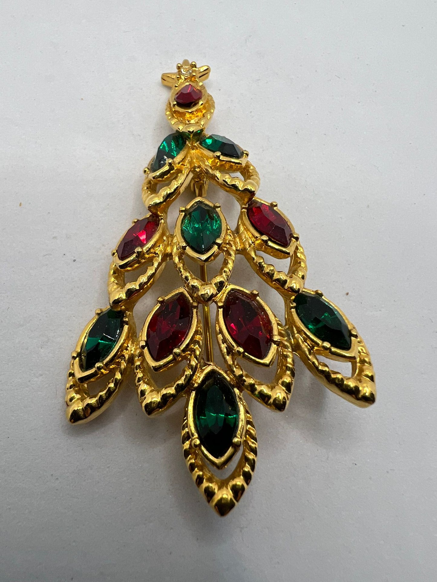 8864 Vintage Swarovski Kristallen Brosche 69mm