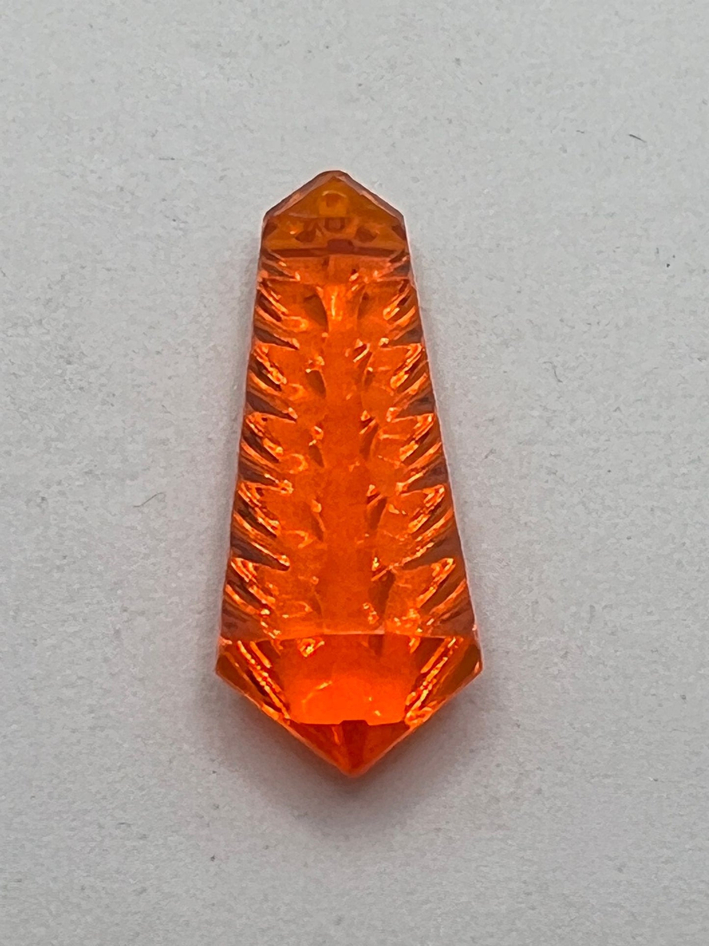 59243 Vintage Kunststoff Perle 32mm
