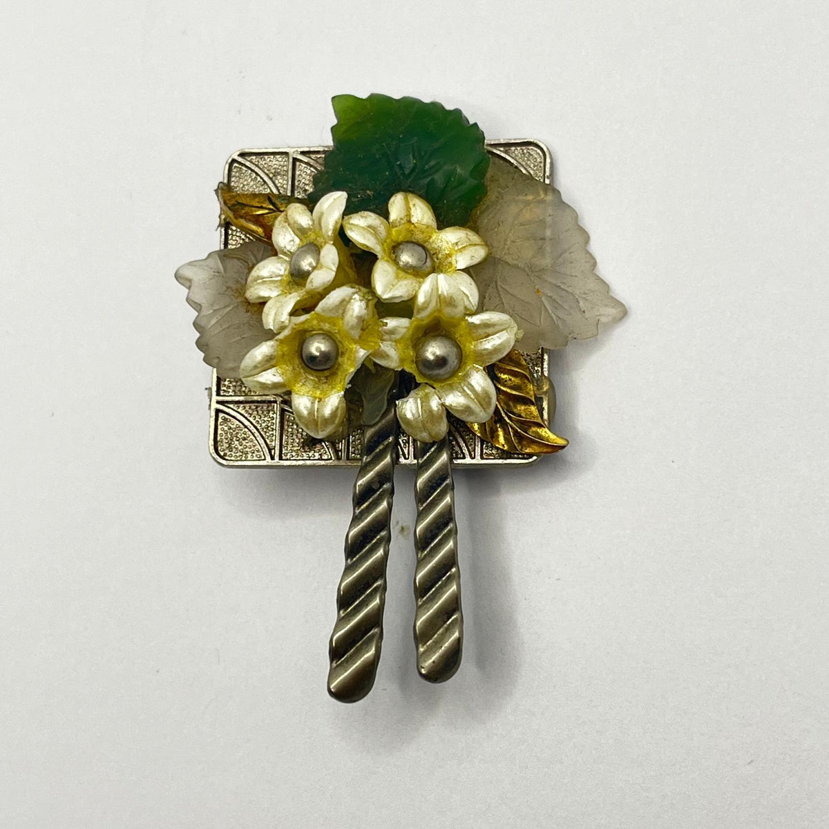 8842 Vintage Swarovski Kristallen Brosche 50mm
