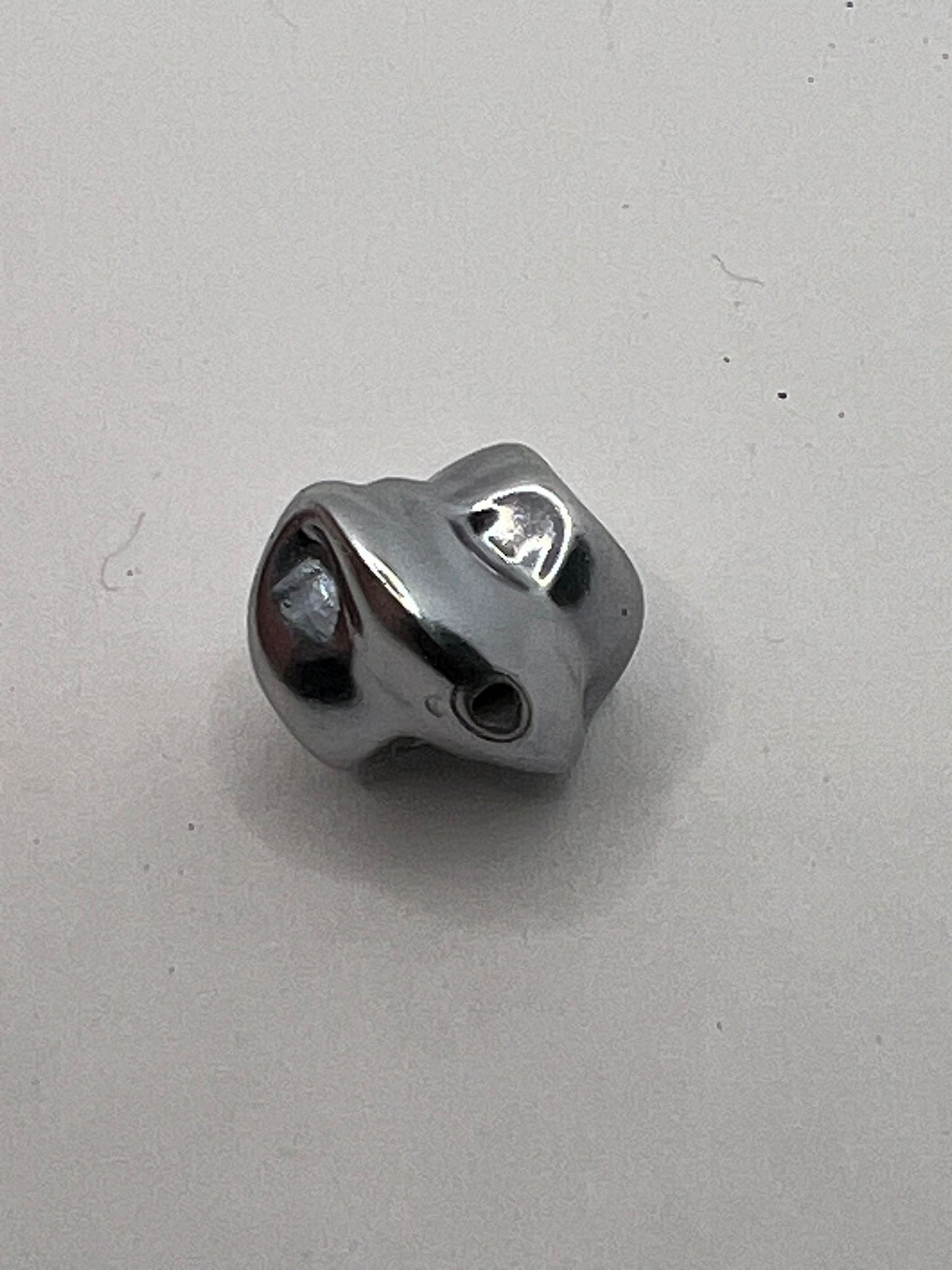 59495 Vintage Plated Perle 14mm