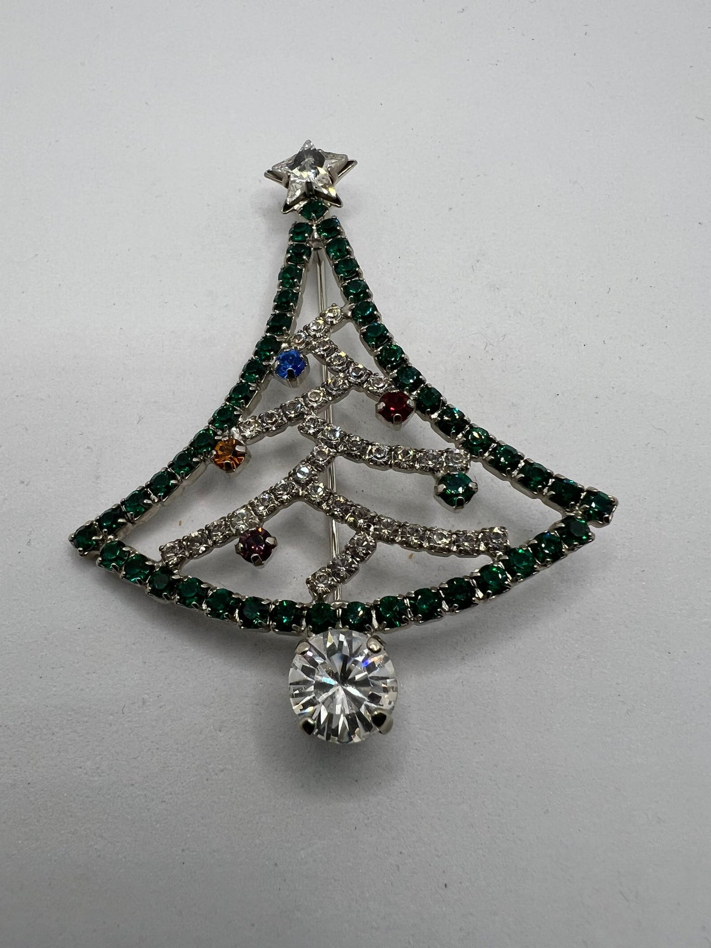 8855 Vintage Swarovski Kristallen Brosche 74mm